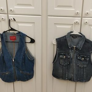 BOGO! Two designer guess women's vest